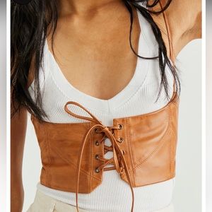 COPY - New Free People Hastings corset top belt